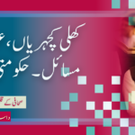 کھلی کچہریاں،عوامی مسائل۔ حکومتی رویے